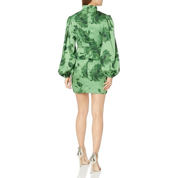 111 NWT C/Meo Collective Renew Dress in Green Size 10/XL - Picture 3 of 8